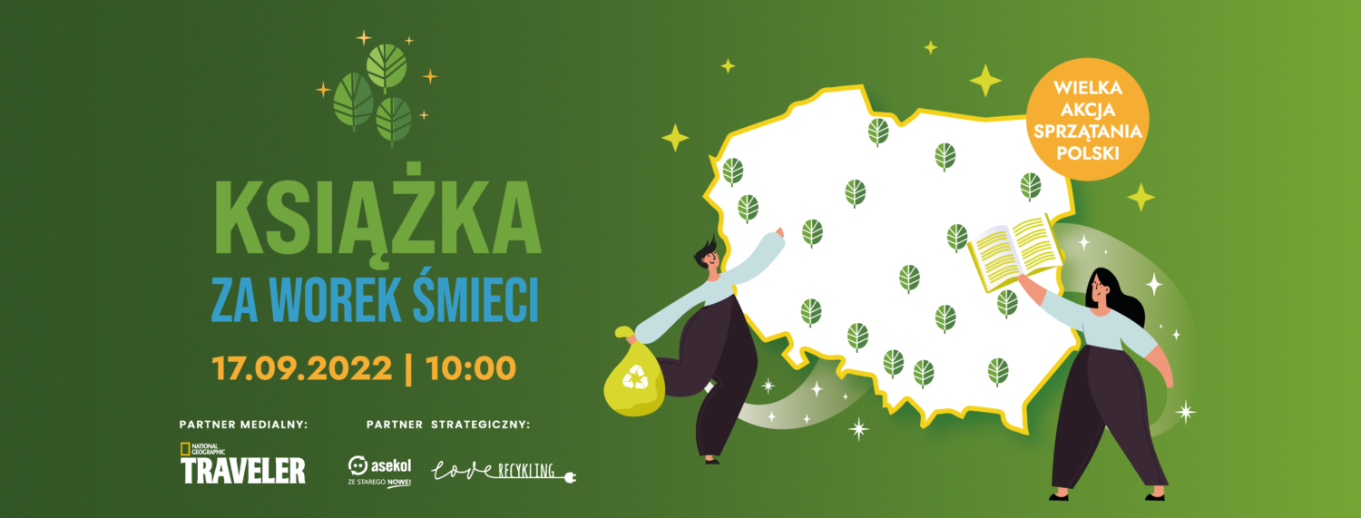 Książka za worek śmieci